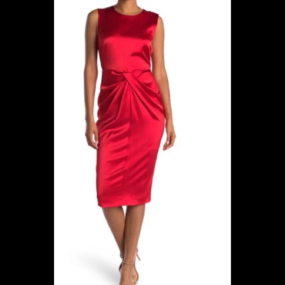 Gorgeous fire red dress - Picture 2 of 4